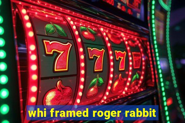 whi framed roger rabbit